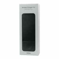 Samsung Wireless Charger Trio max 9W Black Wie Neu