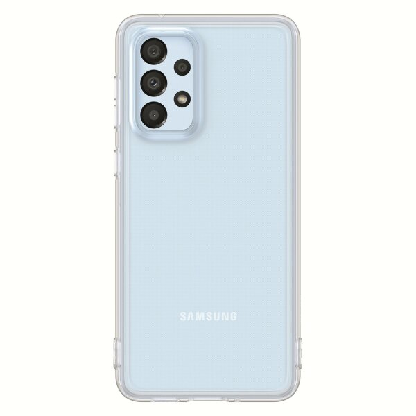Samsung Galaxy A33 5G Soft Clear Cover EF-QA336 Grey Neu
