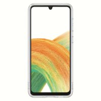 Samsung Galaxy A33 5G Soft Clear Cover EF-QA336 Grey Neu