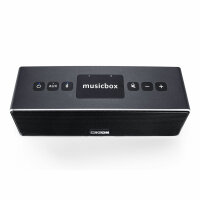 Canton Musicbox XS portabler Bluetooth Lautsprecher Schwarz Wie Neu