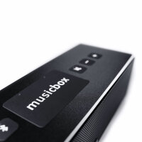 Canton Musicbox XS portabler Bluetooth Lautsprecher Schwarz Wie Neu