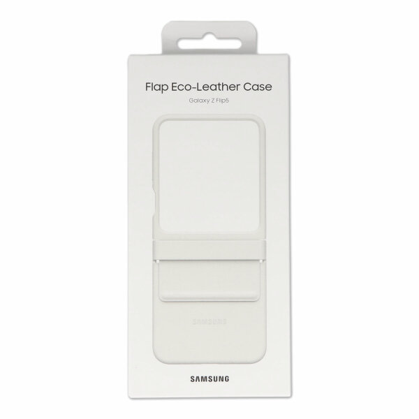 Samsung EF-VF731PUEGWW Samsung Galaxy Z Flip5 Flap Eco-Leather Case Cream Neu