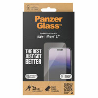 PanzerGlass PanzerGlass Displayschutz iPhone 15 Plus Ultra-Wide Fit mit EasyAligner Neu