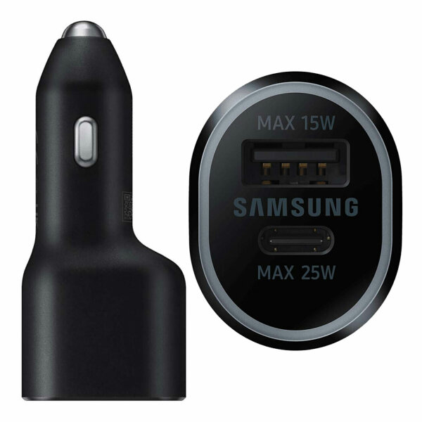 Samsung EP-L4020NBEGEU Samsung Kfz-Schnellladeadapter Duo 40W Black Neu
