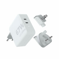 Xtorm 67W GaN-Ultra Travel Charger + USB-C PD Cable White...
