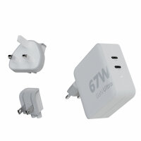 Xtorm 67W GaN-Ultra Travel Charger + USB-C PD Cable White...
