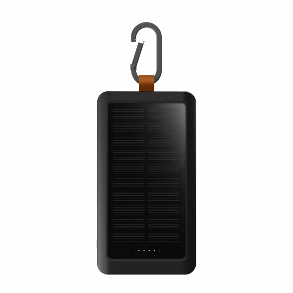 Xtorm 15W Go2 Solar Power Bank 10.000 + Light Black Neu