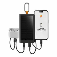 Xtorm 15W Go2 Solar Power Bank 10.000 + Light Black Neu