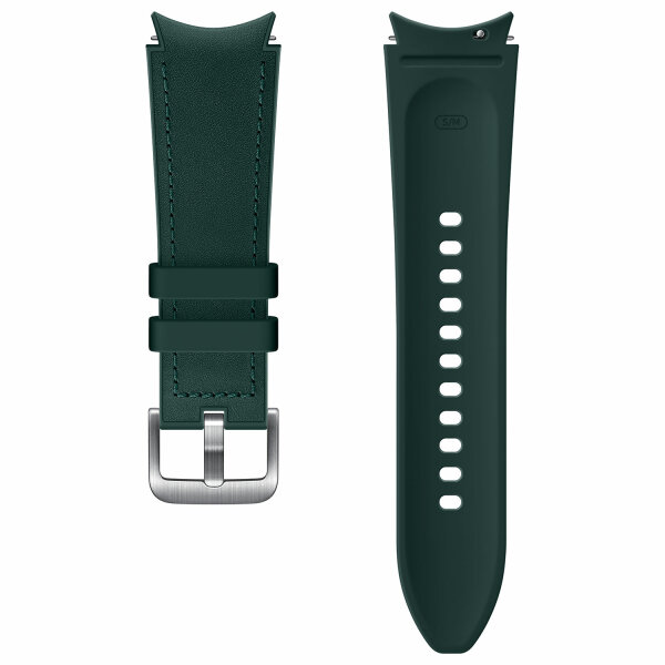 Samsung ET-SHR88SGEGEU Samsung Hybrid Leather Band (20 mm, S/M) Green Neu